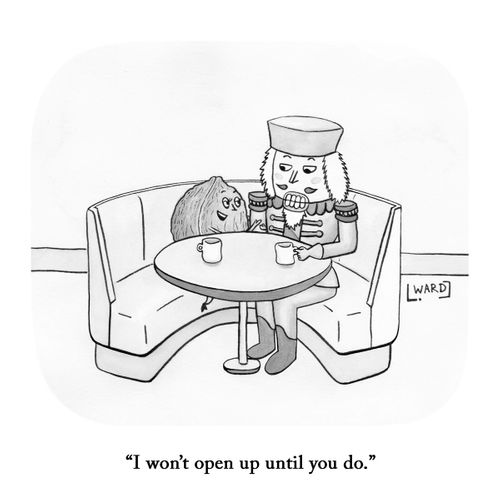 Nutcracker, 2021, 8 x 8 in.