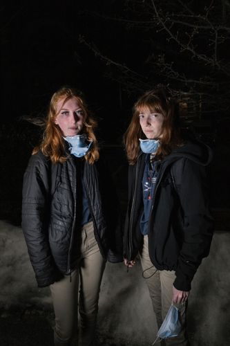 Allison and Rachel, Providence, 2022, archival inkjet print, 24 x 36 in