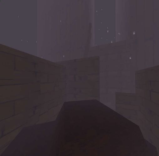 Dream Endless, 2023, screenshot from the first area, 1920 x 1080 px