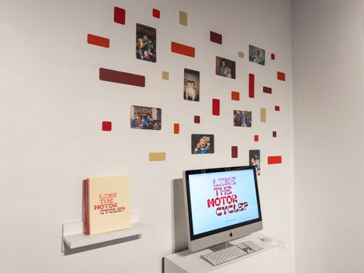 Like the Motorcycle?, 2023, gallery installation