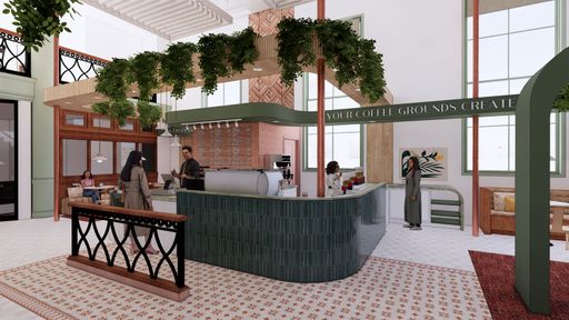 Coffee Bar Perspective, 2023