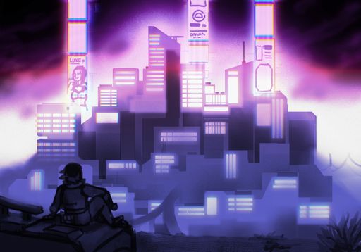 City Skylines, 2023, traxx viewing the city from their vehicle