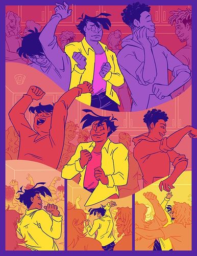 Shift-Conscious Chapter 1 Page 2, 2022, digital, 8.5 x 11 in.