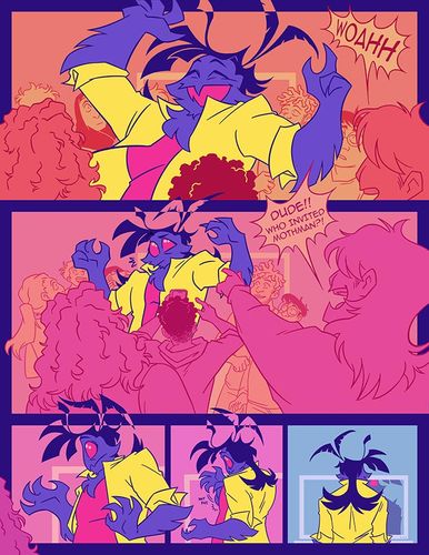 Shift-Conscious Chapter 1 Page 4, 2022, digital, 8.5 x 11 in.