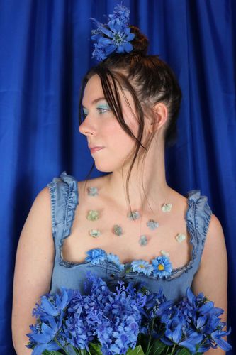 Blue, 2023, 24 x 36 in.