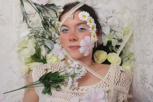 White, 2023, 36 x 24 in.