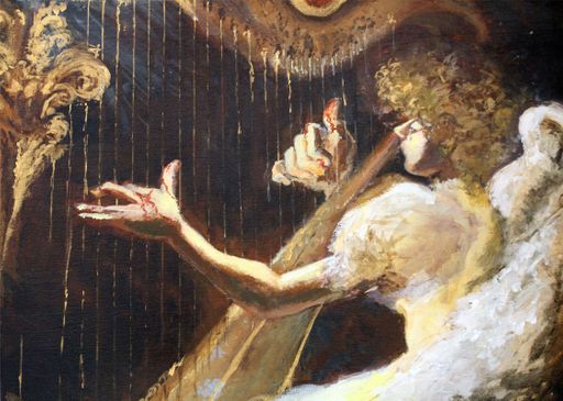 DEAN’S CHOICE AWARD - Dora Dorval (senior), Lilith, 2023, acrylic | Brockton High School (Brockton, MA), Teacher: Erin DeSimone