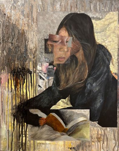 2D Recognition Award (tie) - Jessica Liu (junior), Natick High School (Natick, MA), Jesika (Calage), 2024, 2D, Teacher: Linda Anderson