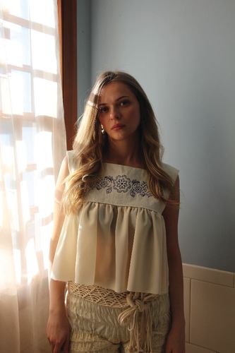 Querida, 2025, Benedita blouse.