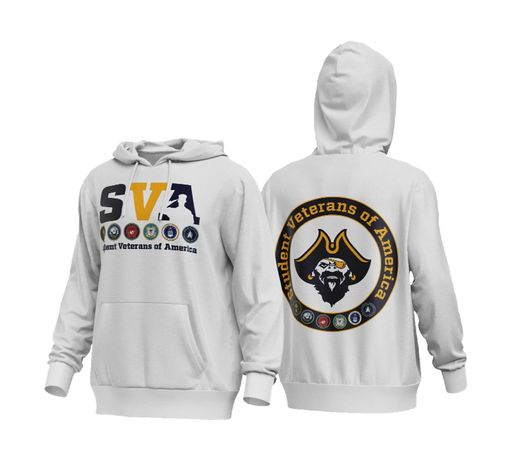 Student Veterans of America (SVA) Hoodies Mockup, 2025