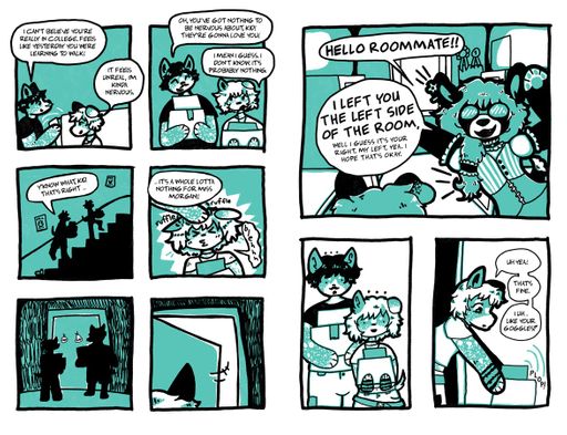 Moving In, 2025, pages 2 & 3