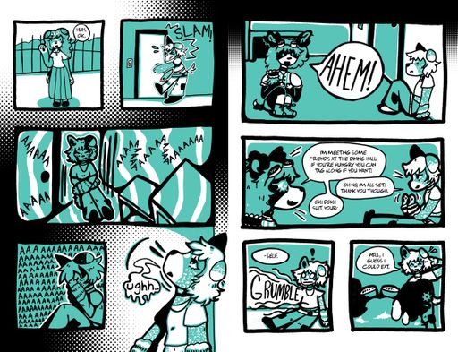 Moving In, 2025, pages 8 & 9