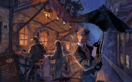 3RD Place Award (3-way tie) - Afsa Khalifa, Lost and Found, 2025, Digital Art & Design | Senior, Burlington High School