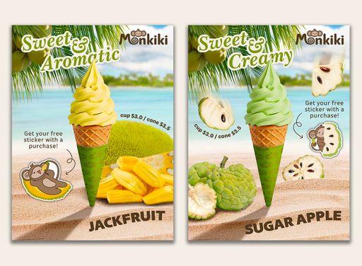 Monkiki, 2026, posters 1, 18 x 24 in.