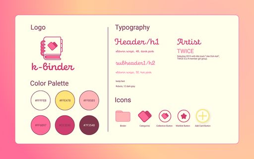 Brand Identity, 2026, k-binder brand identity
