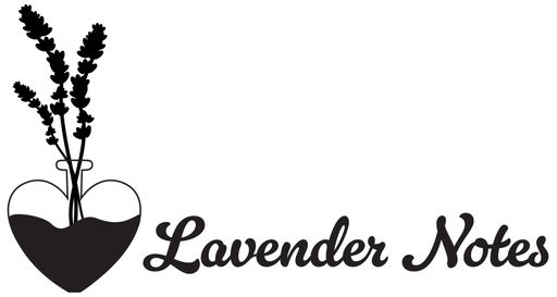 Lavender Notes, 2026, black and white logo