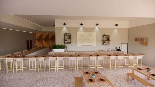 Sushi in Seattle, 2025, restaurant located In Green Frame Hotel located in Seattle, Washington