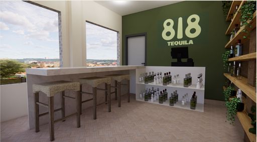 818 Tequila Pop Up Shop, 2025, Snowport winter pop-up shop located in Boston, Massachusetts