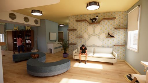 Art Area, 2026, Catpuccino Cat Café