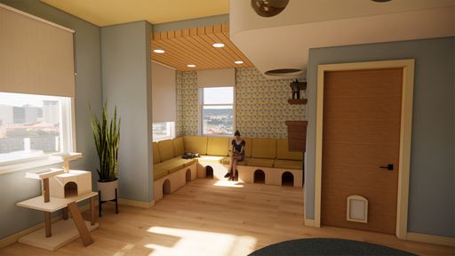 Book Nook Area,2026, Catpuccino Cat Café