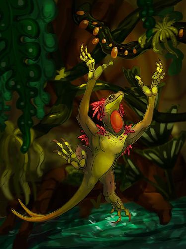 Gibbyn, 2026, procreate painting, 8.5 x 11 in.