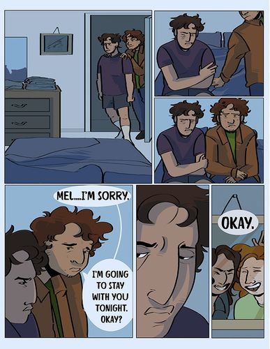 Ghosted, 2026, p. 10 of ch. 1, 12.5 x 9.7 in.