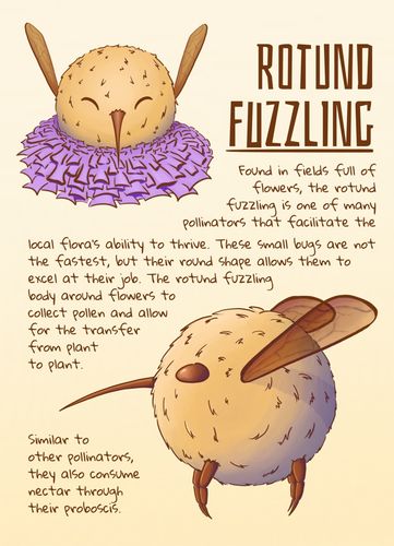 Rotund Fuzzling, 2026, digital