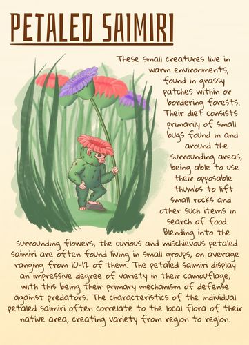 Petaled Saimiri, 2026, digital