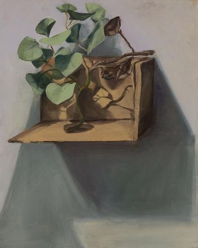 Studio Still Life, 2025, oil on panel, 16 x 20 in.