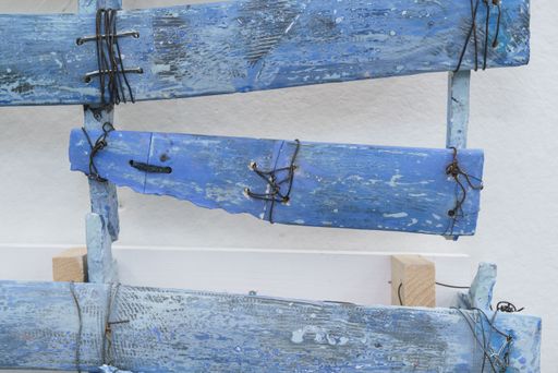 Blue Pallet (detail), 2022