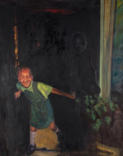 Irrespective, oil on canvas, 76 x 60 in.