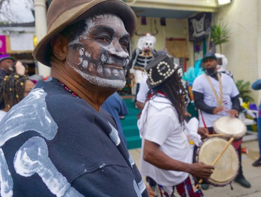 Ronald Lewis, Mardi Gras Day, New Orleans