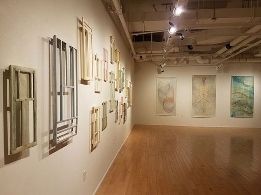 Tayo Heuser: Paper Constructs gallery space