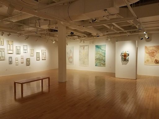 Tayo Heuser: Paper Constructs gallery space