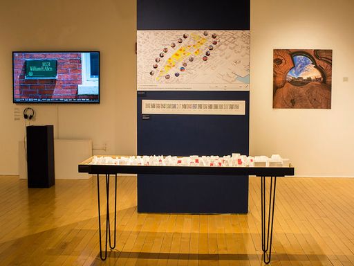 Black Spaces Matter exhibition space