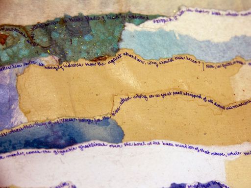 Diane Samuels Exhibition Space - detail of work