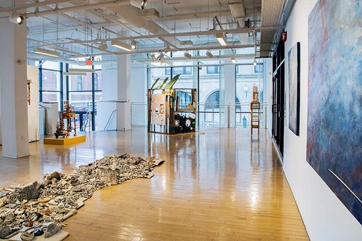 Installation view of the MFA Thesis Exhibition