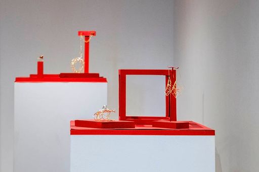 Installation view of the MFA Thesis Exhibition