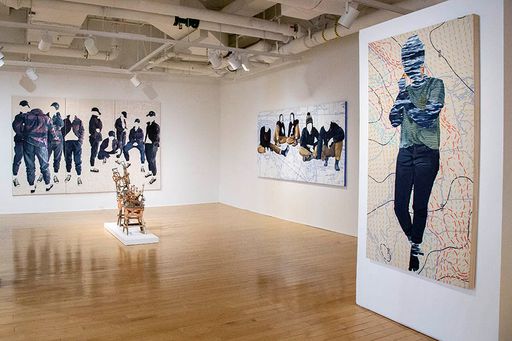 Installation view of the MFA Thesis Exhibition