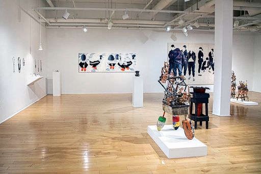 Installation view of the MFA Thesis Exhibition