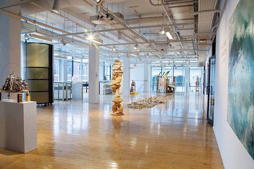 Installation view of the MFA Thesis Exhibition