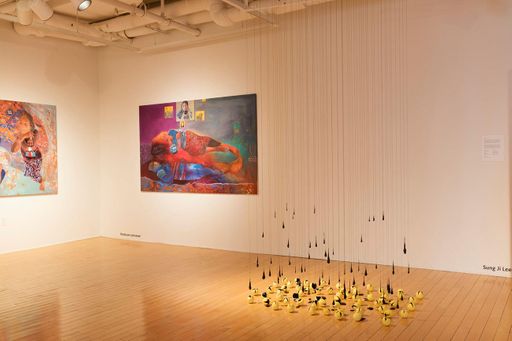 2021 MFA Thesis Exhibition. Photo credit: Spencer Ladd