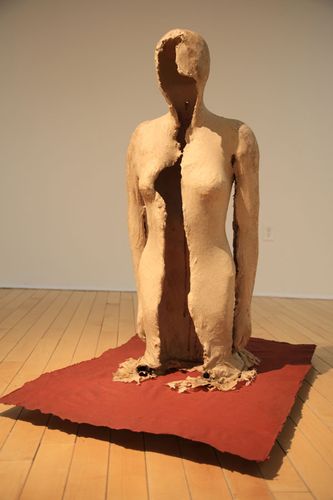 The Divinity of the Waters, 2023, cast paper, flax, and kozo fiber