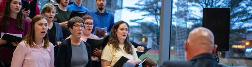 Choir at the Leduc Center Civic Leadership Awards
