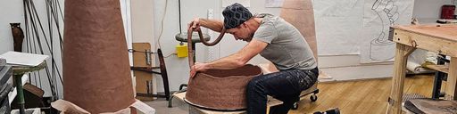 Work by Ceramics' MFA student Immer Cook