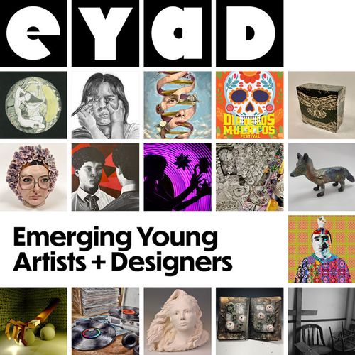 EYAD logo and grid of images