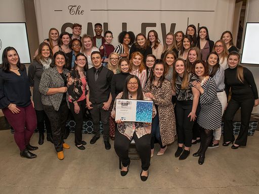 The IAD gang congratulating Haley! 