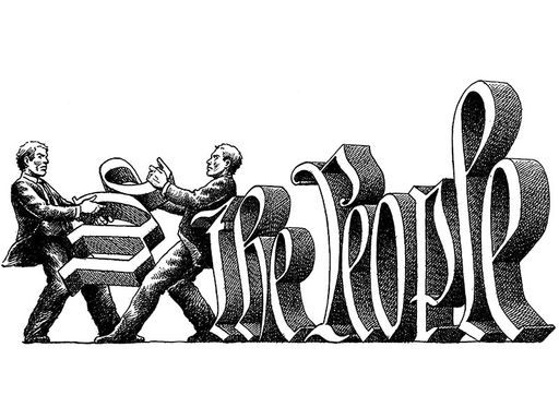 Jean-François Allaux, American Democracy, The Boston Globe