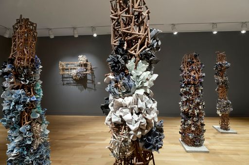 Exhibition Midnight Blooms at Danforth Art Museum