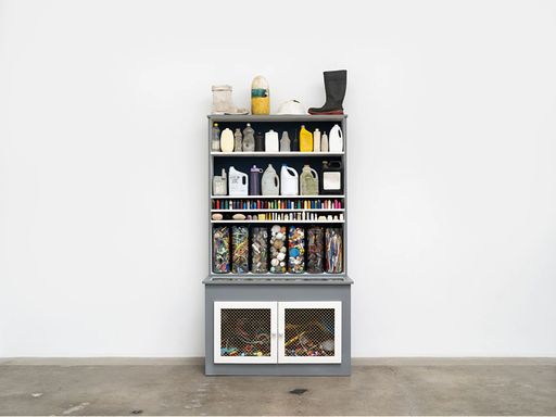 Marc Dion, Cabinet of Marine Debris – East Coast/West Coast, 2022
